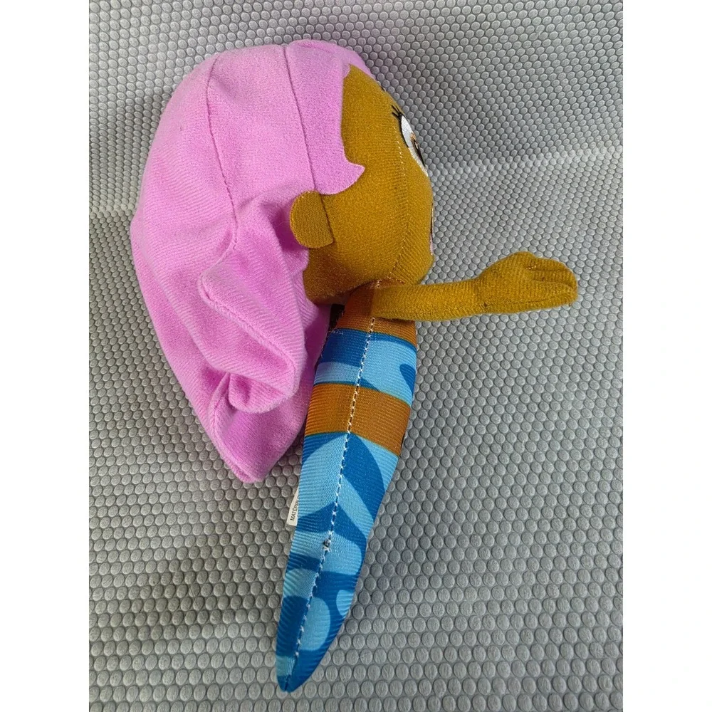 Nickelodeon Bubble Guppies Molly Plush Mermaid Doll Nanco NG-BUB20 Pink Blue